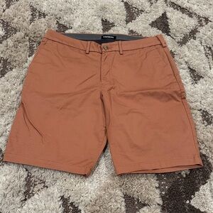 Express Men's Rust Shorts